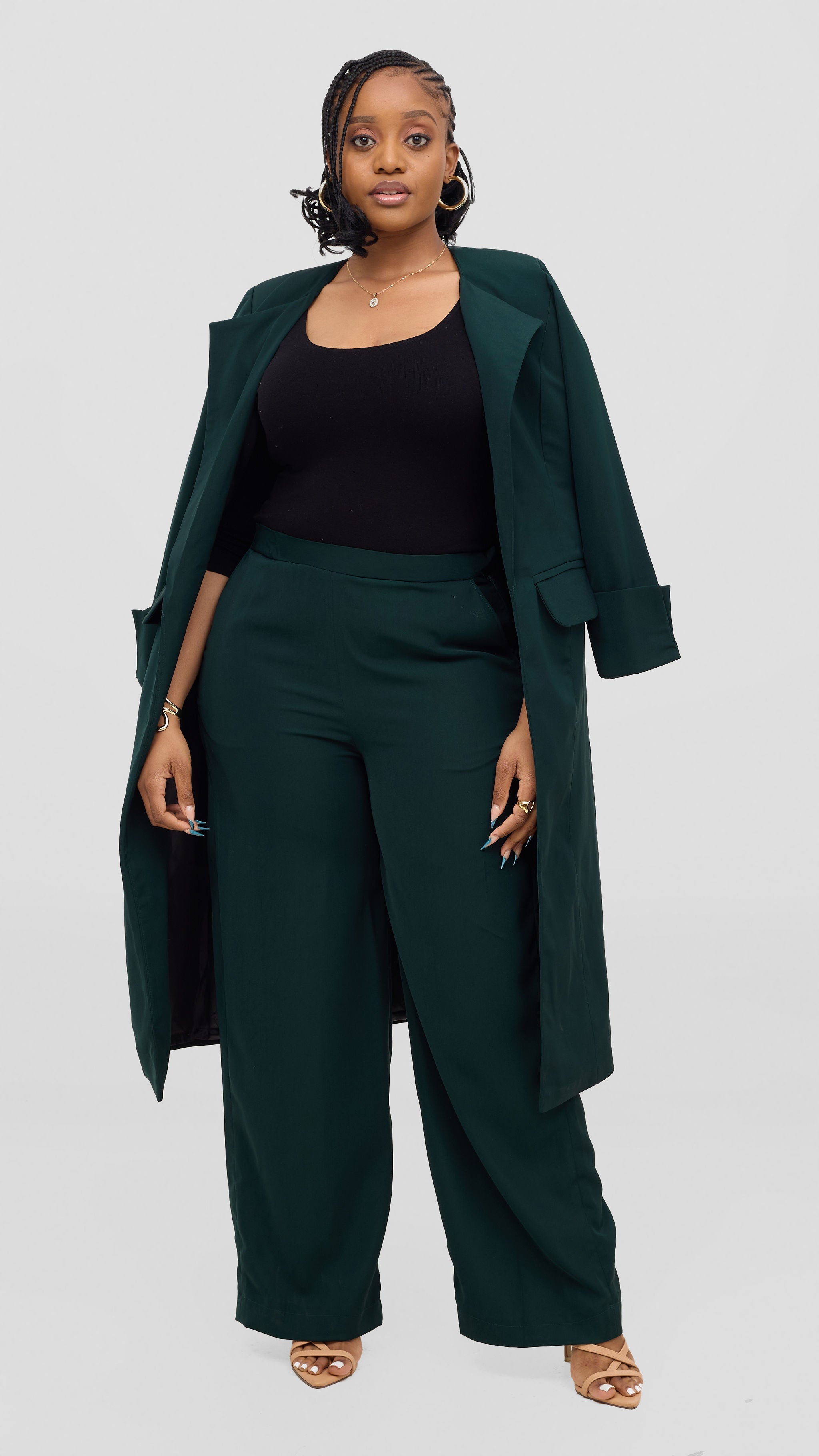 Emerald green pants