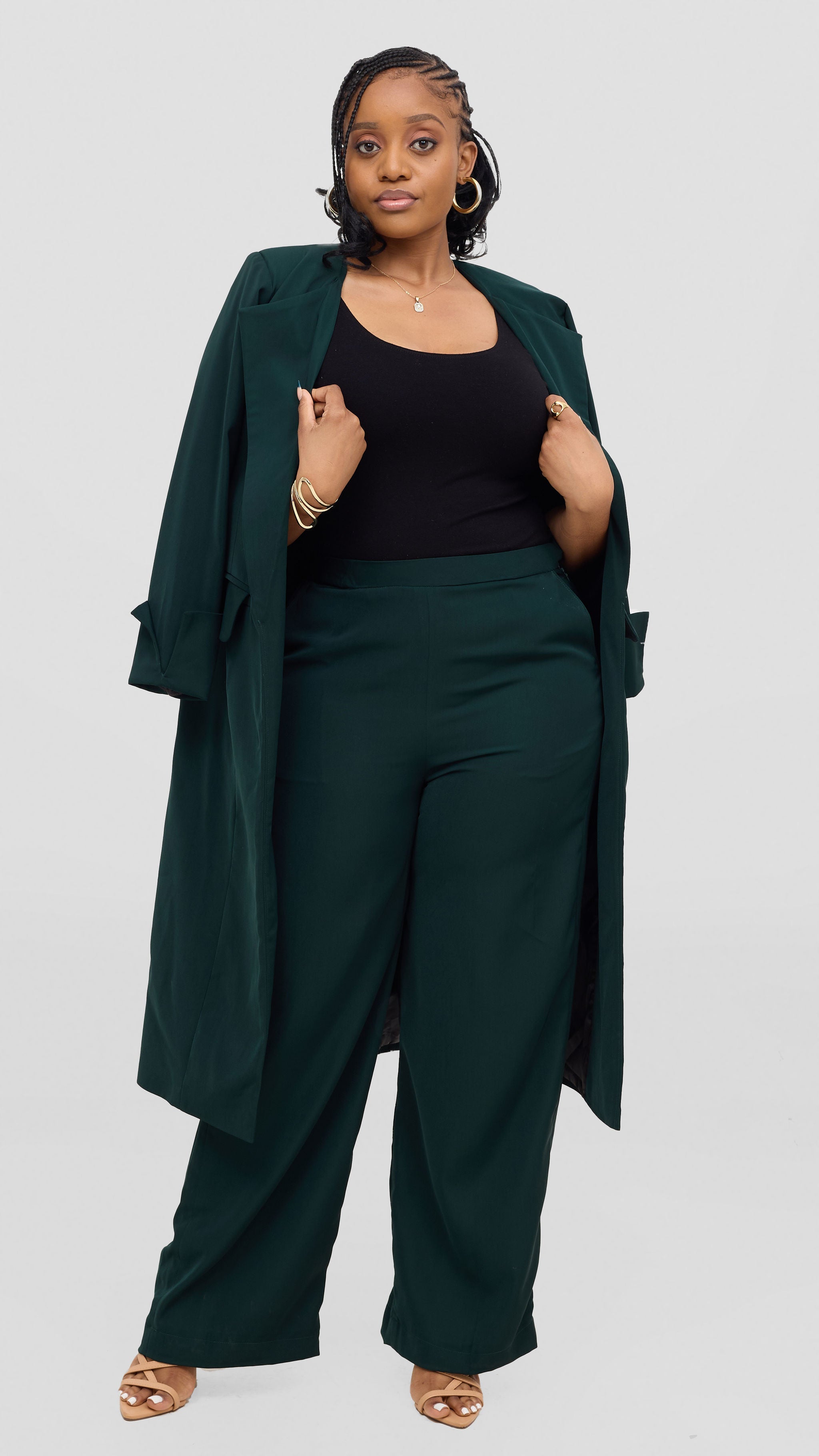 Emerald green pants