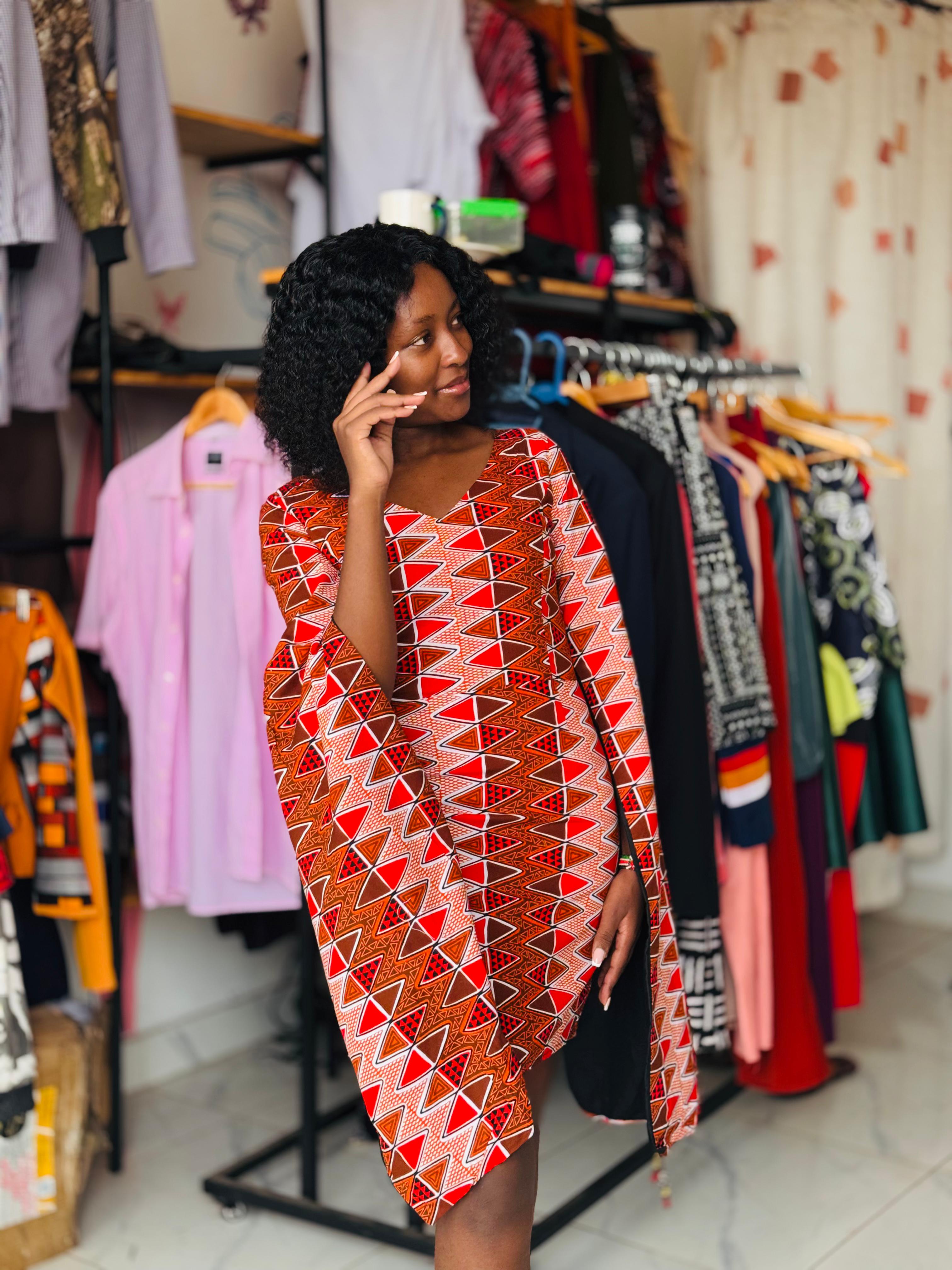 Ankara Pattern Dress