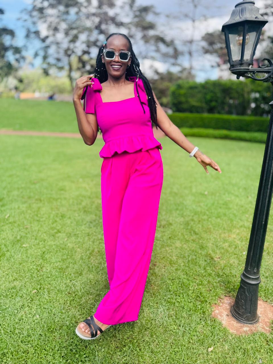 Ankara Palazzo Pants Set