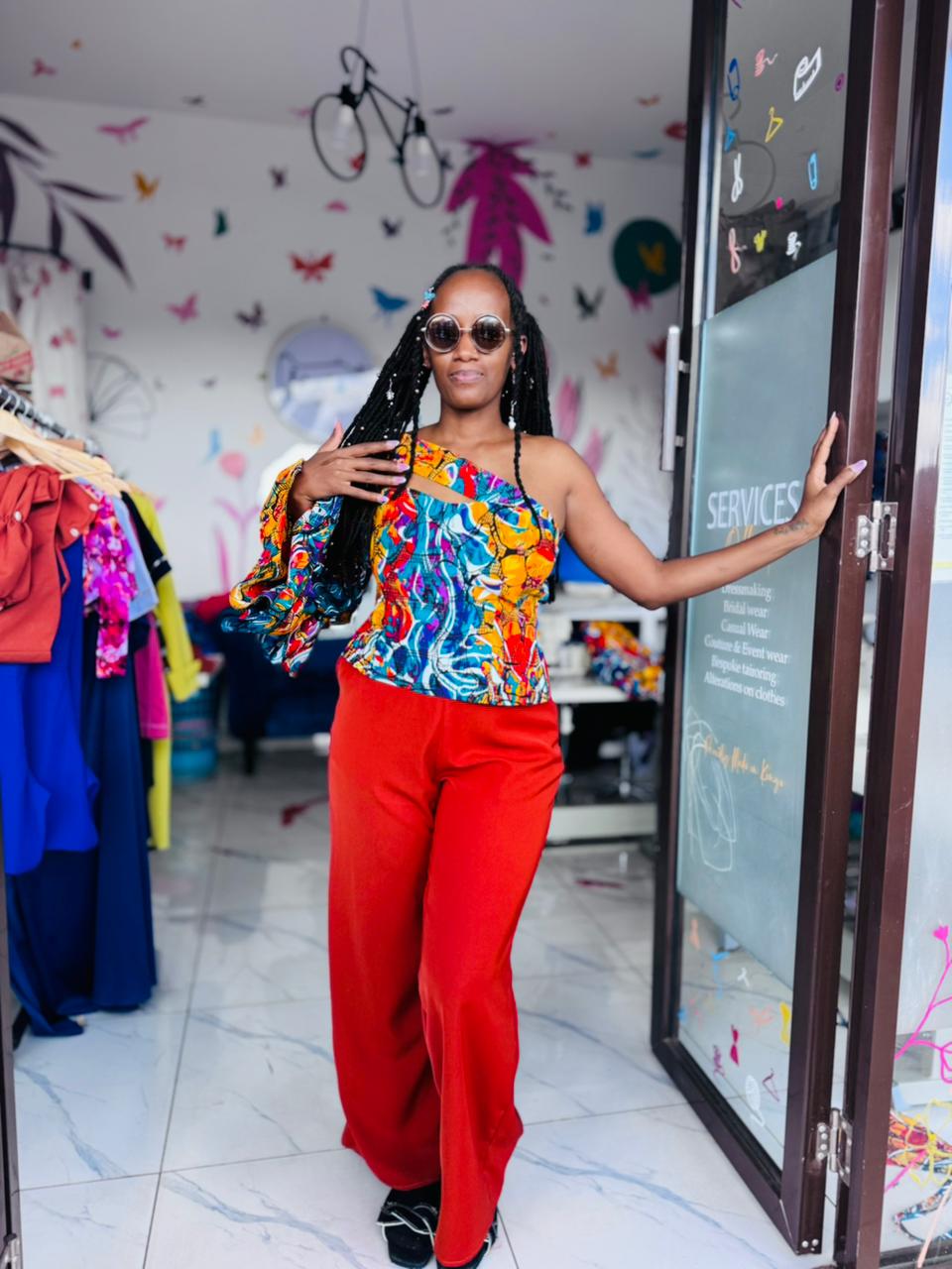 Classic Ankara Palazzo Pants