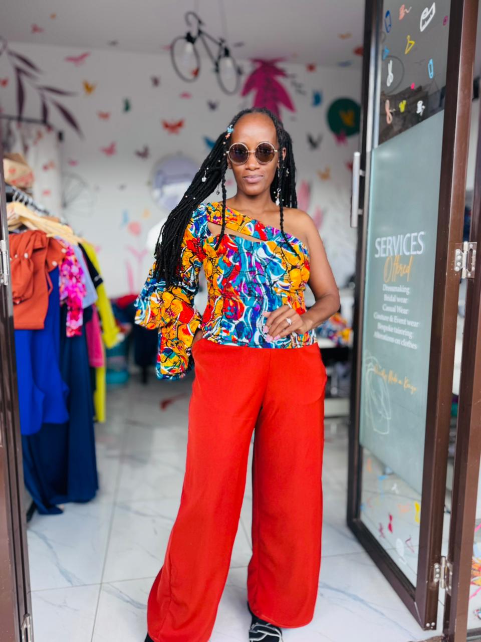 Classic Ankara Palazzo Pants