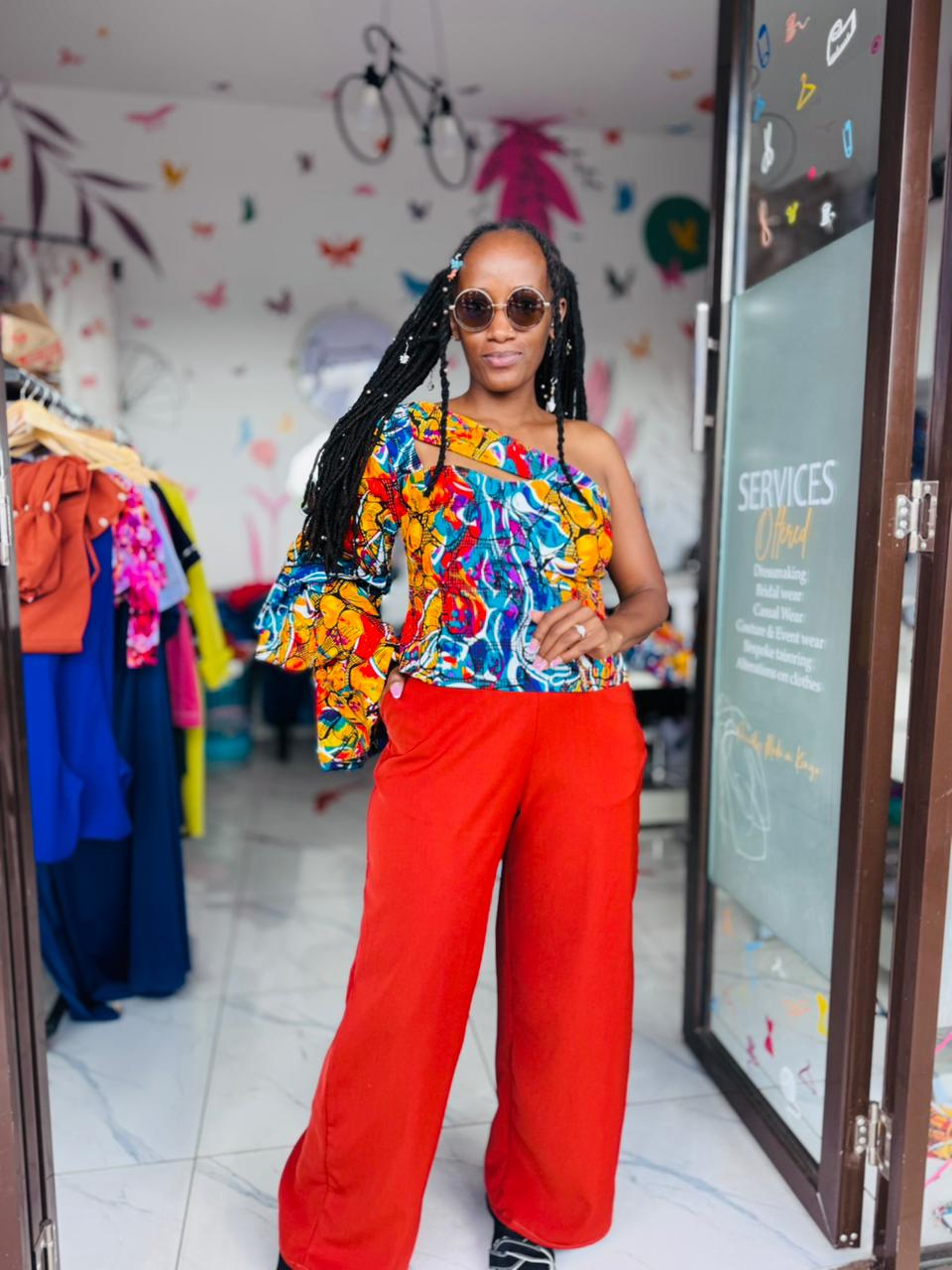 Classic Ankara Palazzo Pants