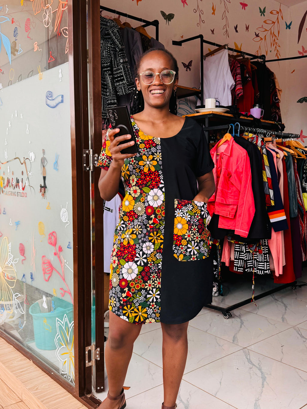 Yayra Shift Dress