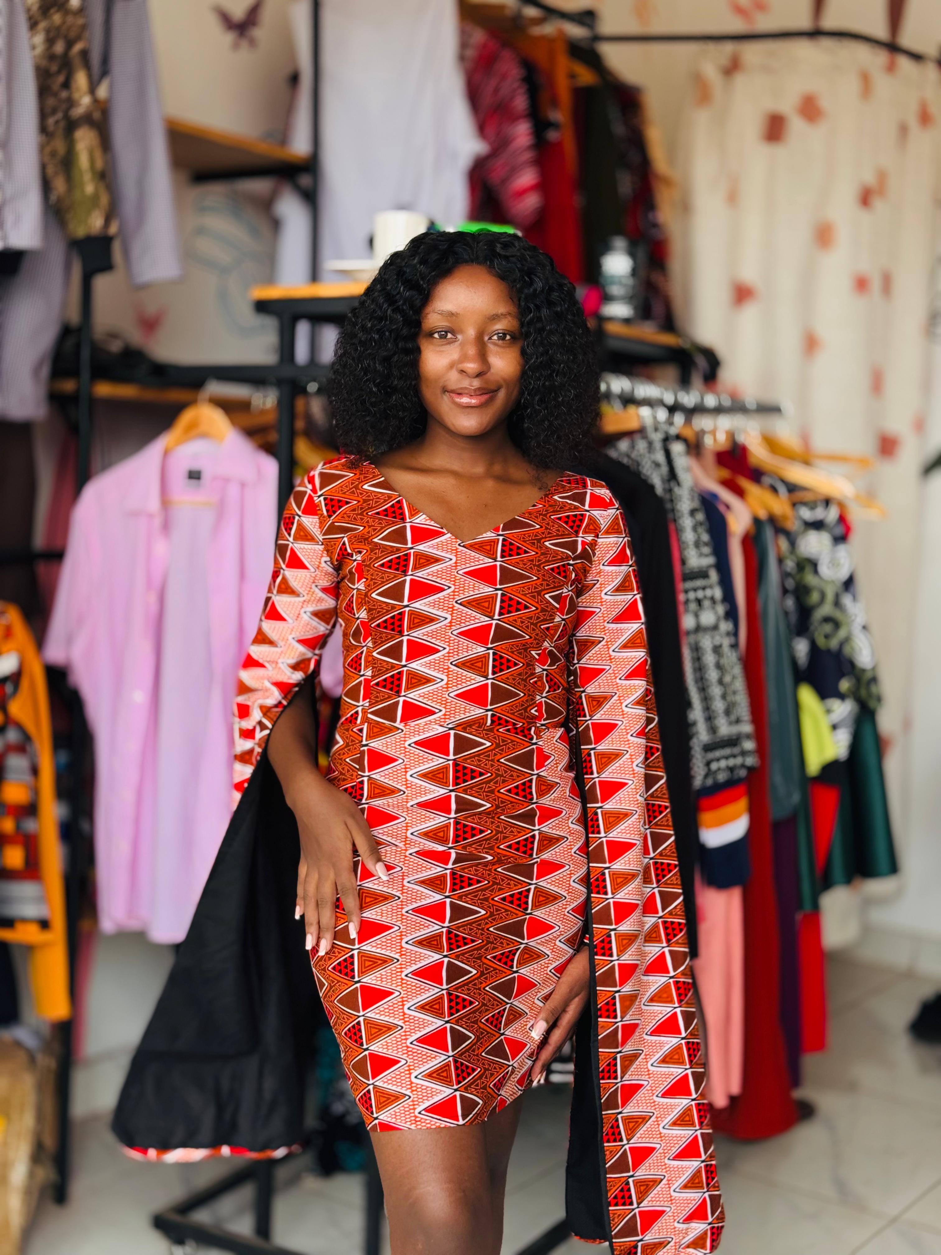 Ankara Pattern Dress