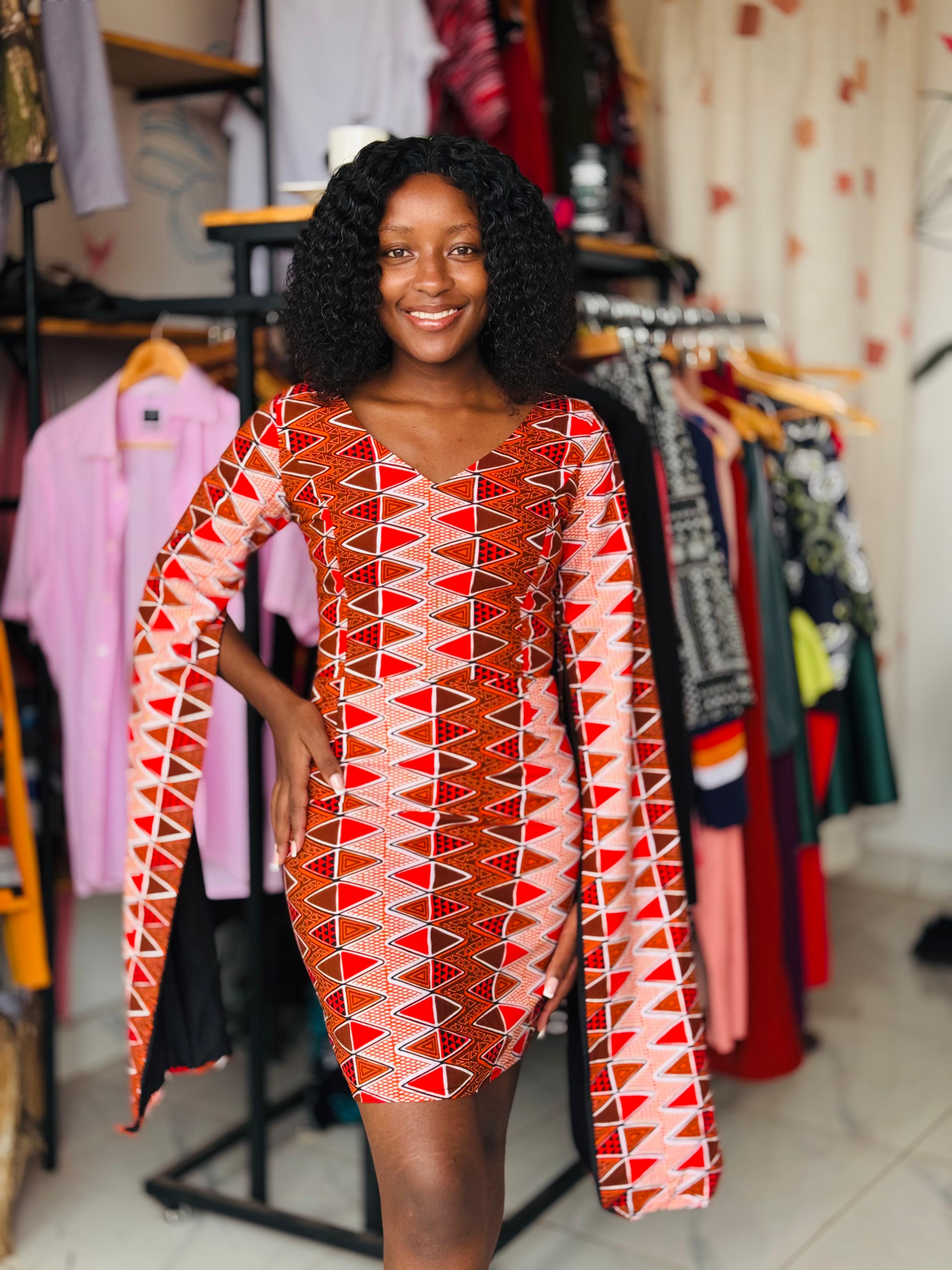Ankara Pattern Dress
