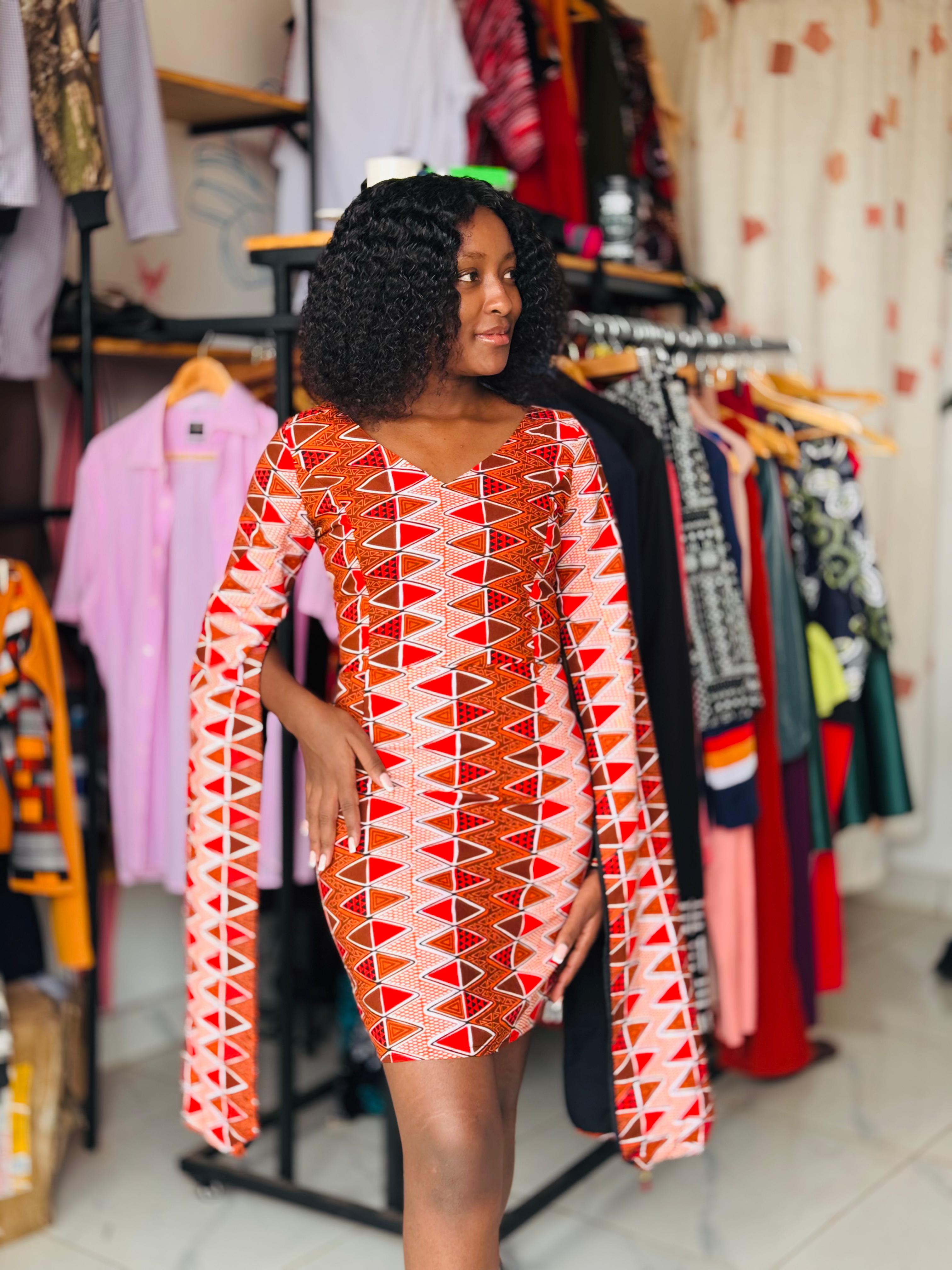 Ankara Pattern Dress