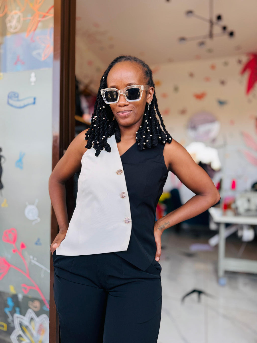Corporate Palazzo Pants