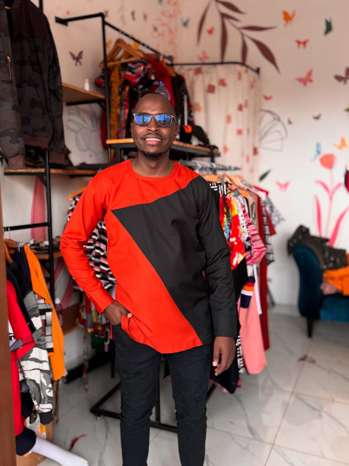 Men's African Themed Shirt