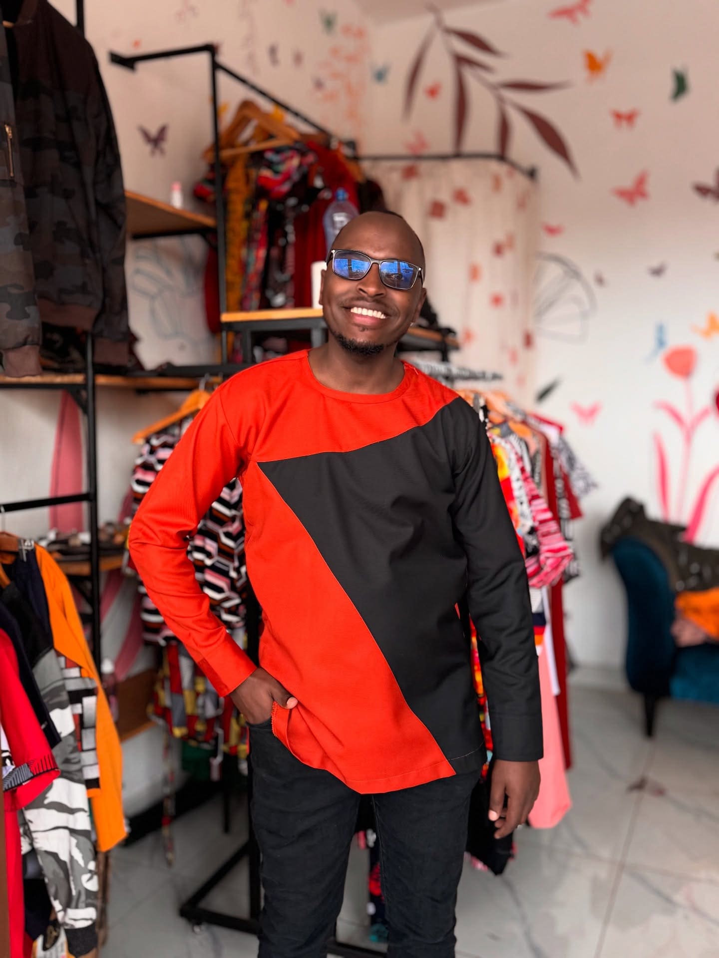 Men's African Themed Shirt