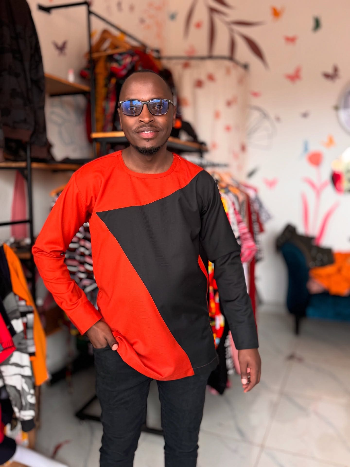 Men's African Themed Shirt